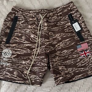 Darc Sport Brown Camo Shorts